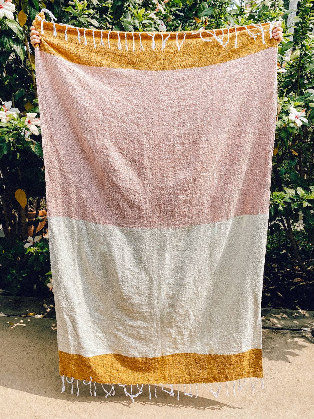 Sunrise - SUSTAINABLE RECYCLED THROW BLANKET Sundream