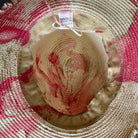 Marbled Straw Fringe Rancher Hat N.Y.M.F. by Co