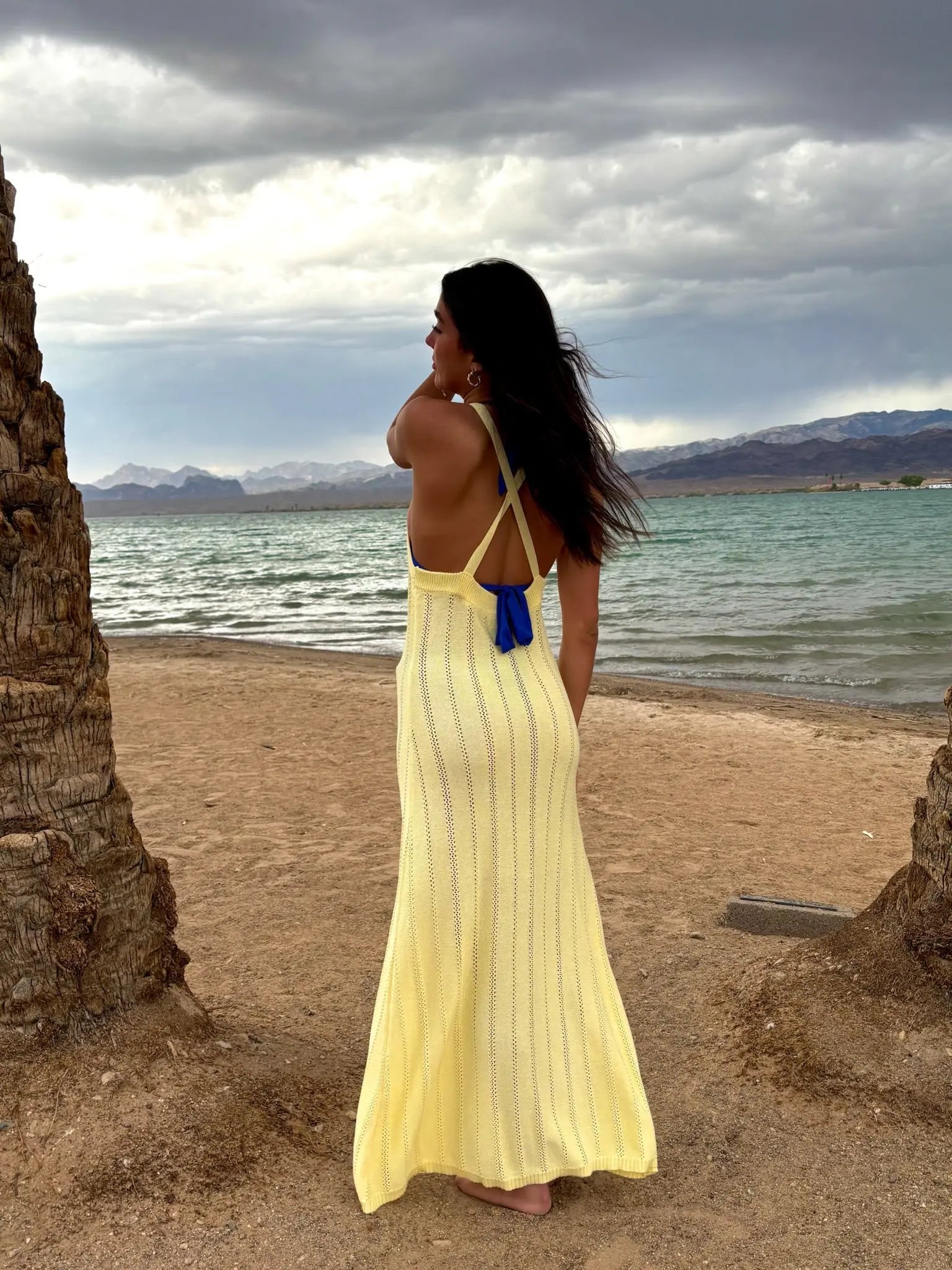 Lemon Yellow Cover Up