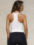 Sexy Slim Knitted V-Neck Spaghetti Top DP25B461 Dipped Shop